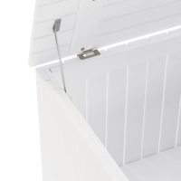 vidaXL Förvaringslåda med lock RANA vit 60x49x54 cm massiv furu - Bild 8