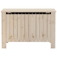 vidaXL Förvaringslåda med lock RANA 80x49x54 cm massiv furu - Bild 4