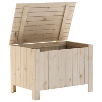 vidaXL Förvaringslåda med lock RANA 80x49x54 cm massiv furu - Bild 7