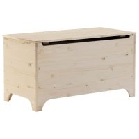 vidaXL Förvaringslåda med lock RANA 100x49x54 cm massiv furu - Bild 2