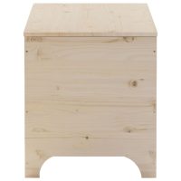 vidaXL Förvaringslåda med lock RANA 100x49x54 cm massiv furu - Bild 5