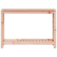 vidaXL Växtbord med hylla 108x35x75 cm massivt douglasträ - Bild 5