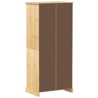 vidaXL Garderob Corona 76x50x170 cm massiv furu - Bild 6