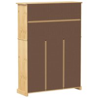 vidaXL Skoskåp Corona 99x32x138 cm massiv furu - Bild 6