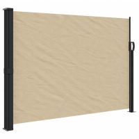 vidaXL Infällbar sidomarkis beige 140x600 cm - Bild 2