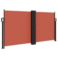 vidaXL Infällbar sidomarkis terrakotta 120x600 cm - Bild 2