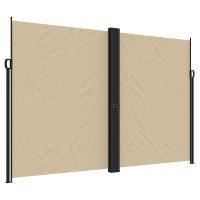 vidaXL Infällbar sidomarkis beige 220x600 cm - Bild 2