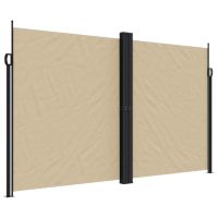 vidaXL Infällbar sidomarkis beige 200x1000 cm - Bild 2