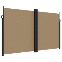 vidaXL Infällbar sidomarkis taupe 200x1000 cm - Bild 2