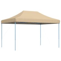 vidaXL Pop-Up hopfällbart partytält 410x279x315 cm beige - Bild 5