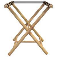 vidaXL Bagagehylla 62x42x50,5 cm bambu - Bild 5