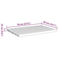 vidaXL Badmattor 2 st 70x50 cm bambu - Bild 11