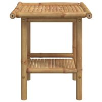 vidaXL Soffbord 45x45x45 cm bambu - Bild 4