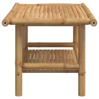 vidaXL Soffbord 70x40x35 cm bambu - Bild 4