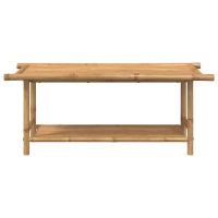 vidaXL Soffbord 110x55x45 cm bambu - Bild 3