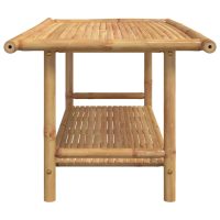 vidaXL Soffbord 110x55x45 cm bambu - Bild 4