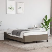 vidaXL Sängram taupe 120x190 cm tyg - Bild 3