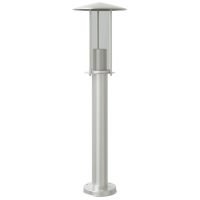 vidaXL Utomhusgolvlampa silver 60 cm rostfritt stål - Bild 2