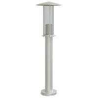 vidaXL Utomhusgolvlampa silver 60 cm rostfritt stål - Bild 5