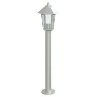 vidaXL Utomhusgolvlampa silver 80 cm rostfritt stål - Bild 2