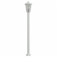 vidaXL Utomhusgolvlampa silver 120 cm rostfritt stål - Bild 4