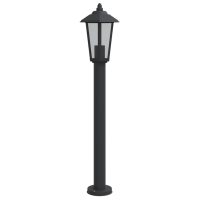 vidaXL Utomhusgolvlampa svart 80 cm rostfritt stål - Bild 2