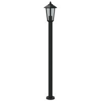 vidaXL Utomhusgolvlampa svart 120 cm rostfritt stål - Bild 4