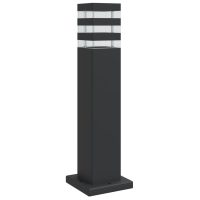 vidaXL Utomhusgolvlampa svart 50 cm aluminium - Bild 2