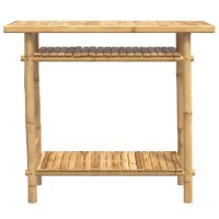 vidaXL Konsolbord 90x37x75 cm bambu - Bild 3