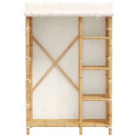 vidaXL Garderob 110x45x170 cm bambu - Bild 3