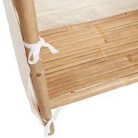 vidaXL Garderob 110x45x170 cm bambu - Bild 7