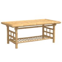 vidaXL Soffbord 110x55x45 cm bambu - Bild 2