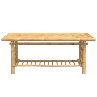 vidaXL Soffbord 110x55x45 cm bambu - Bild 3