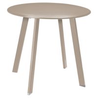 ProGarden Utomhusbord 50x45 cm matt taupe - Bild 2