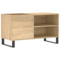 vidaXL Stereobänk sonoma-ek 85x38x48 cm konstruerat trä - Bild 2