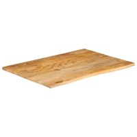 vidaXL Bordsskiva 100x80x2,5 cm levande kant massivt mangoträ - Bild 2