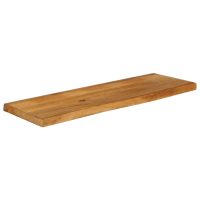 vidaXL Bordsskiva 110x40x2,5 cm levande kant massivt mangoträ - Bild 2