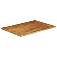 vidaXL Bordsskiva 100x80x2,5 cm levande kant massivt mangoträ - Bild 2