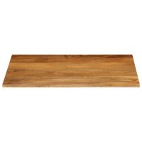 vidaXL Bordsskiva 100x80x2,5 cm levande kant massivt mangoträ - Bild 3