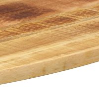 vidaXL Bordsskiva 100x50x2,5 cm oval massivt mangoträ - Bild 7