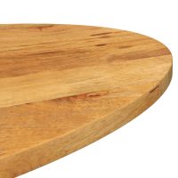 vidaXL Bordsskiva 100x40x2,5 cm oval massivt mangoträ - Bild 6