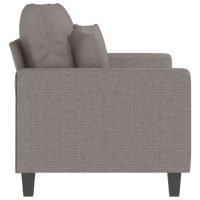 vidaXL 2-sitssoffa taupe 120 cm tyg - Bild 4