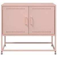 vidaXL TV-skåp rosa 68,5x39x60,5 cm stål - Bild 6