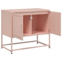 vidaXL TV-skåp rosa 68,5x39x60,5 cm stål - Bild 9