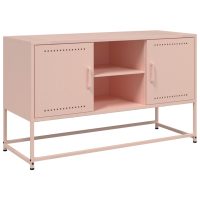 vidaXL TV-skåp rosa 100,5x39x60,5 cm stål - Bild 2