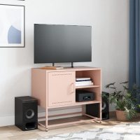 vidaXL TV-skåp rosa 68x39x60,5 cm stål - Bild 3