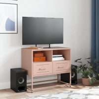 vidaXL TV-skåp rosa 68x39x60,5 cm stål - Bild 3