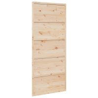 vidaXL Ladugårdsdörr 90x208 cm massiv furu - Bild 2