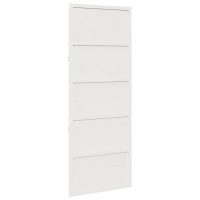 vidaXL Ladugårdsdörr vit 80x208 cm massiv furu - Bild 2