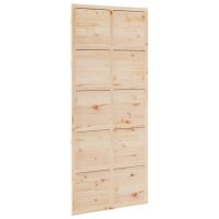 vidaXL Ladugårdsdörr 90x208 cm massiv furu - Bild 2